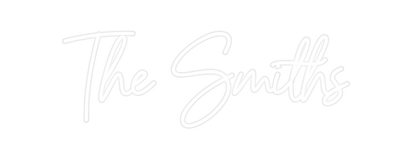 Custom Neon: The Smiths