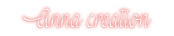 Custom Neon: Anna creation