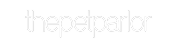 Custom Neon: thepetparlor