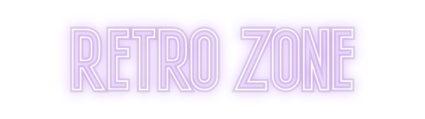 Custom Neon: Retro Zone