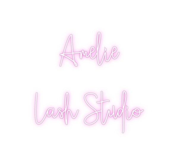 Custom Neon: Amelie 
Lash ...