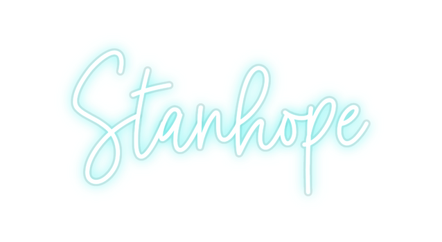 Custom Neon: Stanhope