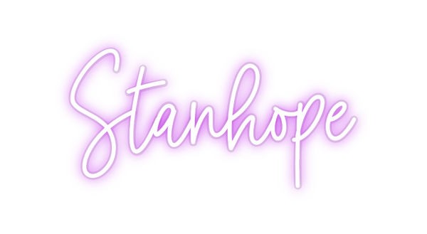 Custom Neon: Stanhope