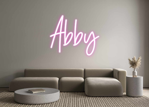 Custom Neon: Abby