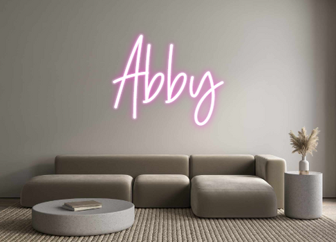 Custom Neon: Abby