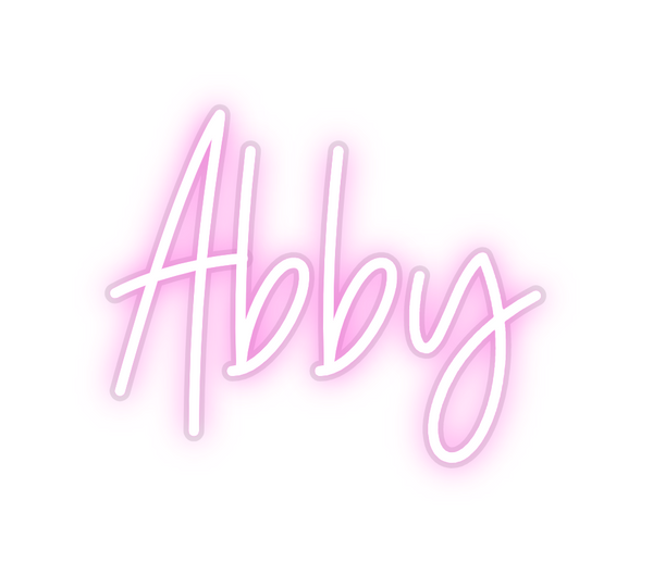 Custom Neon: Abby
