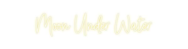 Custom Neon: Moon Under Wa...