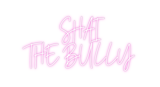 Custom Neon: SHAI
THE BULLY