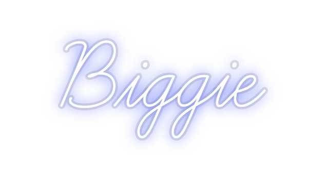 Custom Neon: Biggie